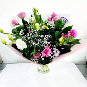 זר לזיאנטוס צבעוני